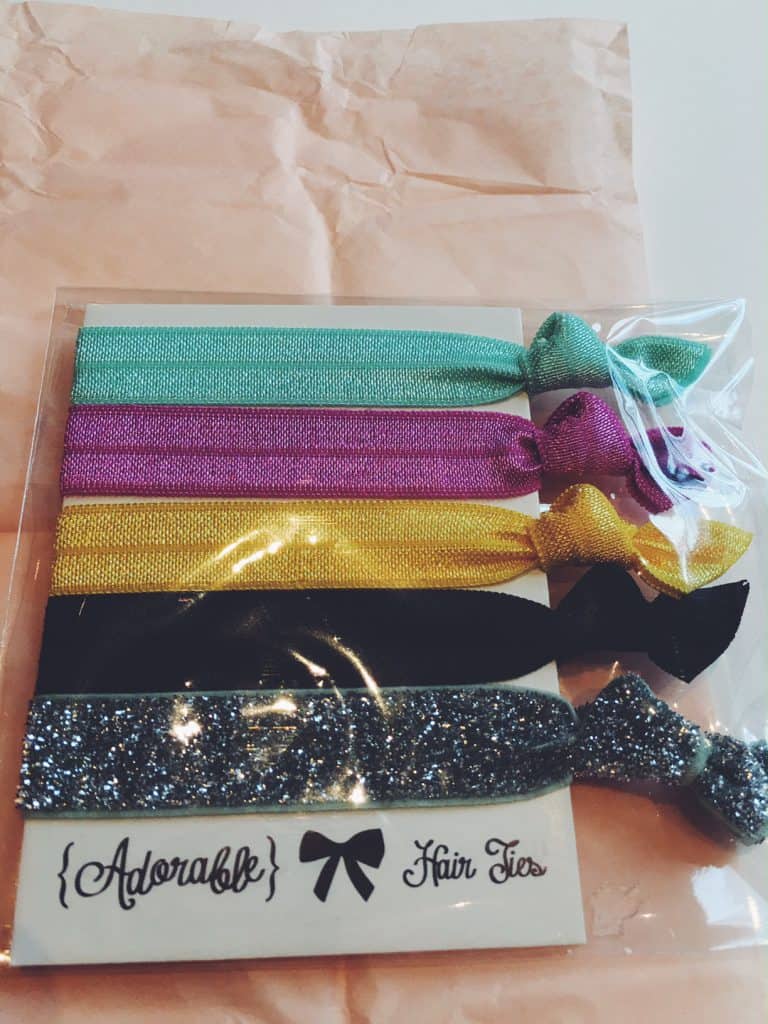 Bright Paper Packages- February 2016- Hair Ties