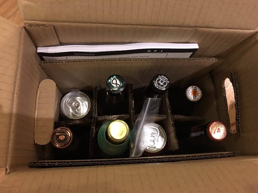 Beer52- February 2016 Inside Box