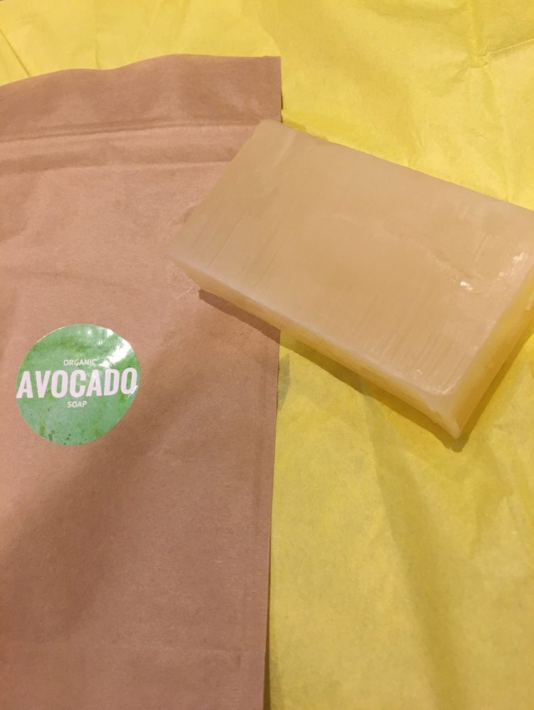 Bright Paper Packages- March 2016 Avocado Soap