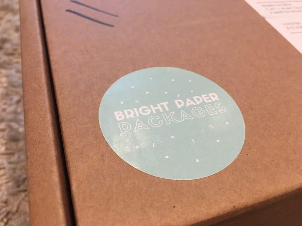 Bright Paper Packages April 2016 Box