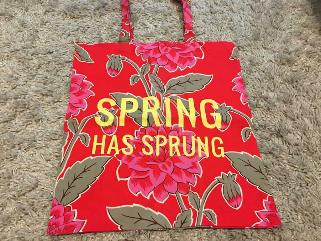 Bright Paper Packages April 2016 Tote