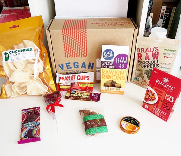February Variety Tuck Box From The Vegan Tuck Box at AllSubscriptionBoxes