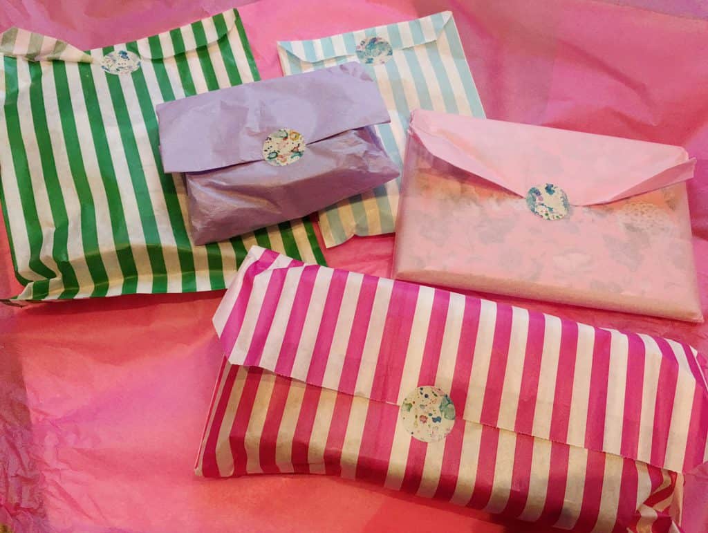 Bright Paper Packages May 2016- Wrapped Items