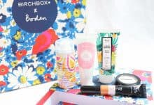 Birchbox, Boden, Subscription box, Jodetopia, Birchbox April 2017, Manna Kadar Cosmetics, Nip + Fab, Polaar, amika, Baija Paris