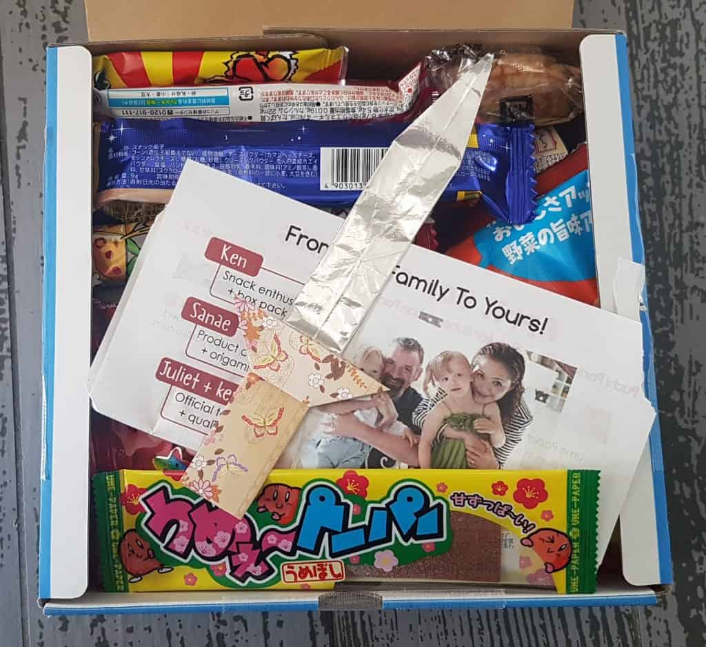Freedom Japanese Market Japanese Snack Box Opened