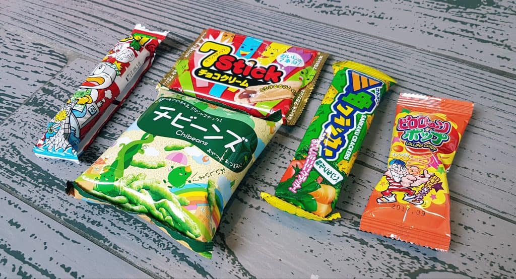TokyoTreat – Japanese Candy May 2017 Dagashi bag