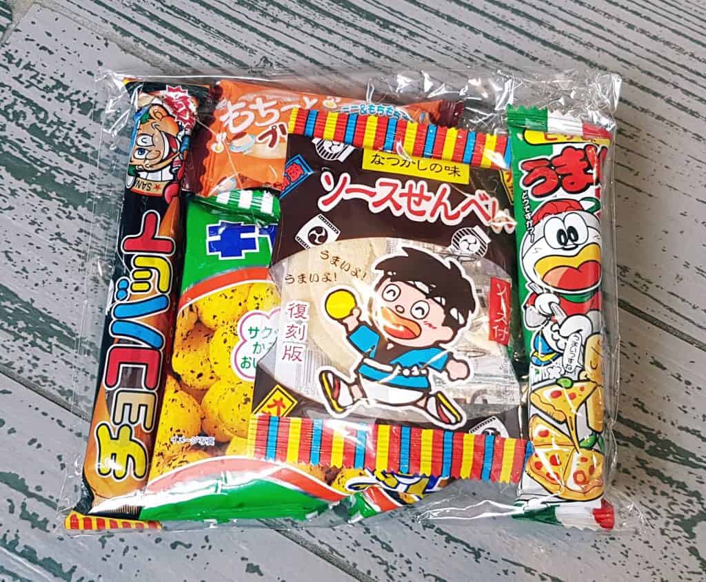 TokyoTreat - Japanese Candy April 2017 Second Anniversary Edition Unboxing Dagashi Bag