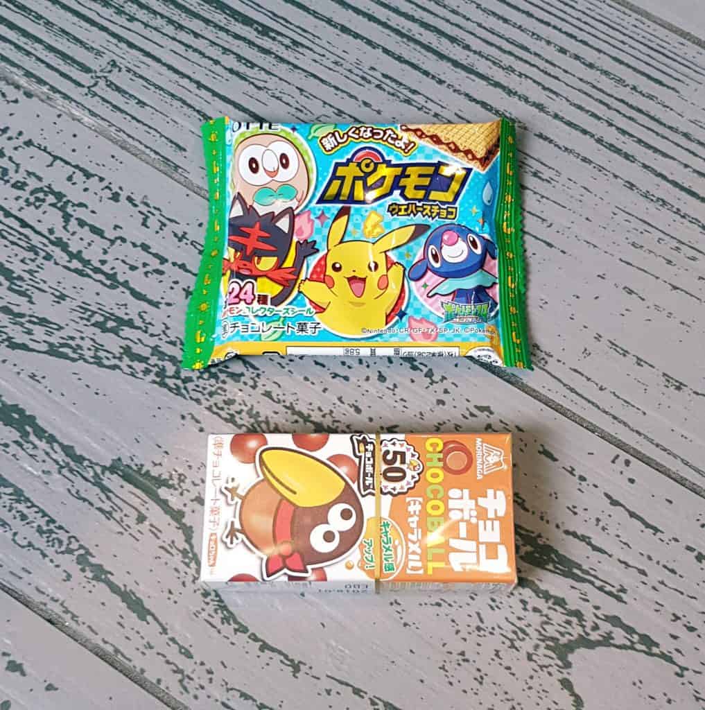 TokyoTreat - Japanese Candy April 2017 Second Anniversary Edition Unboxing Caramel Chocoballs Pokemon Wafer