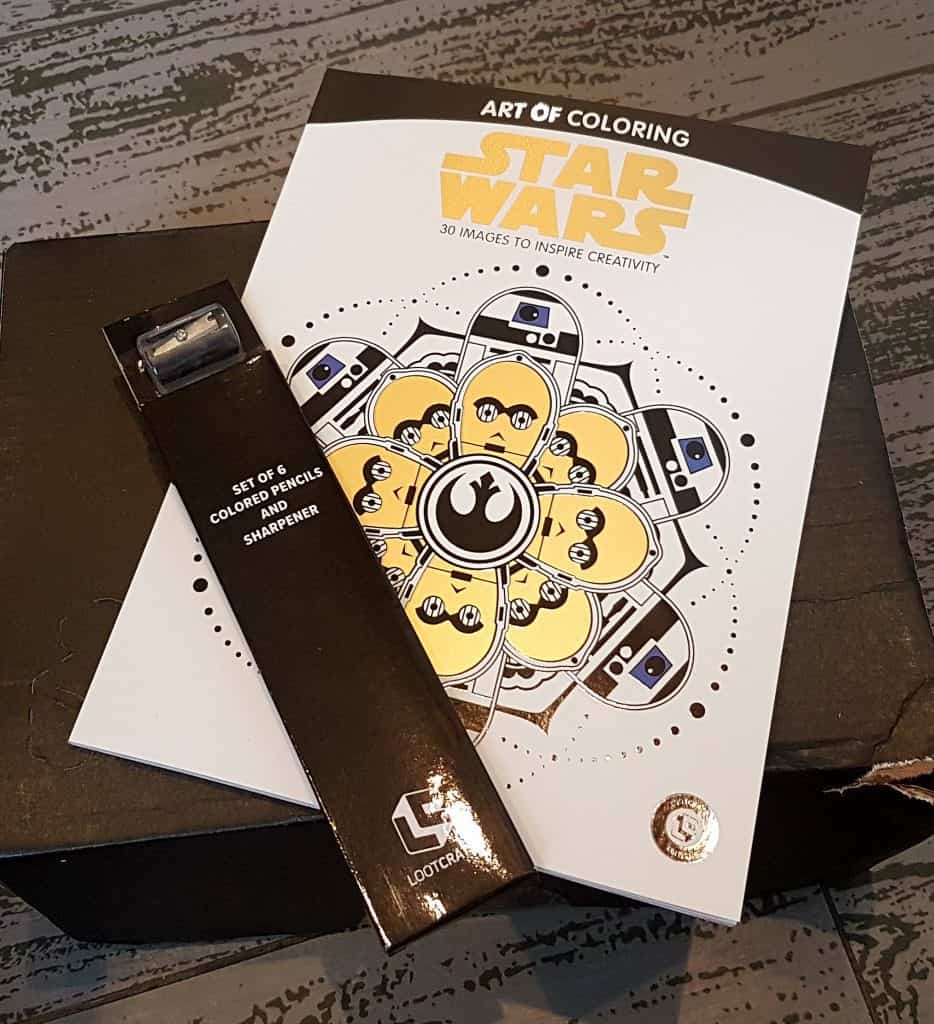 LootCrate - July 2017: GUARDIANS Star Wars Colouring