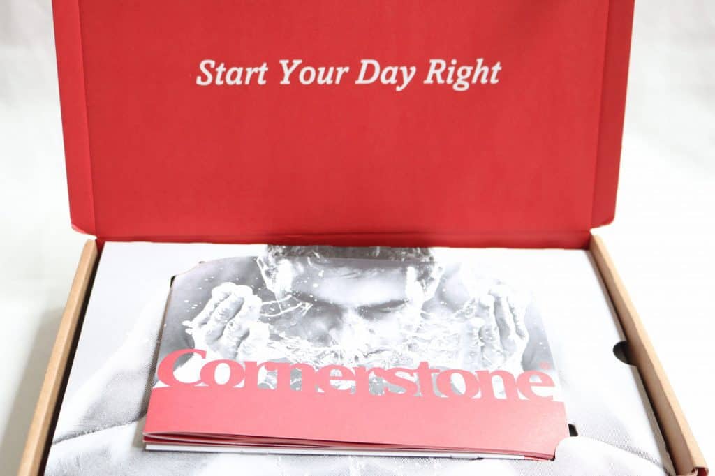 Cornerstone, Shaving subscription box, subscription box for men, Jodetopia, review