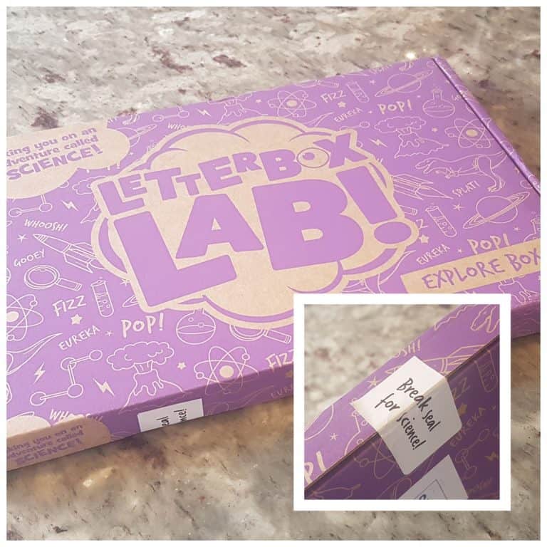 Letterbox Lab Review - Explore Box 1: Hidden Rainbows