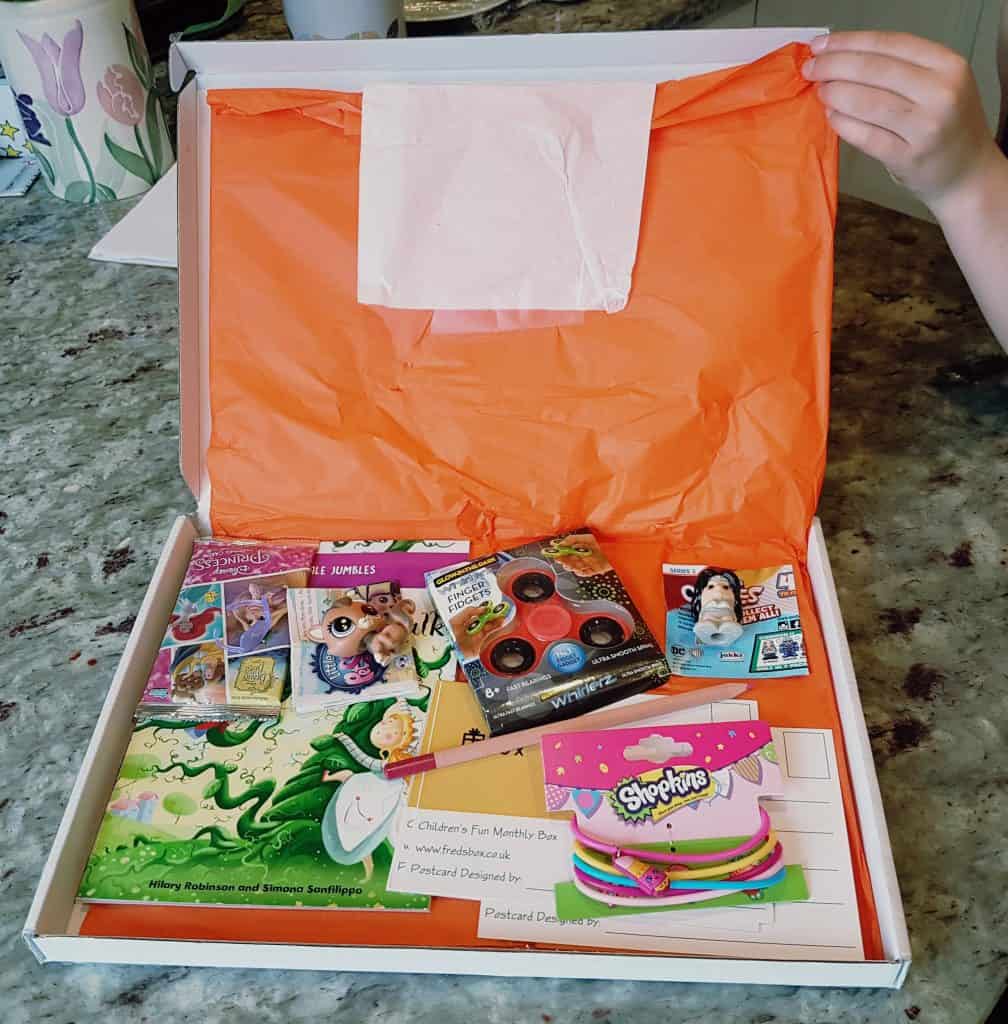 Fred's Box Mystery Box Review and Unboxing
