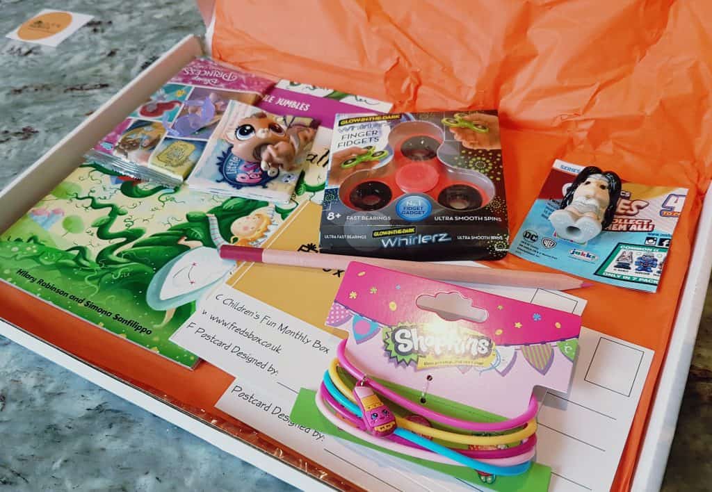 Fred's Box Mystery Box Review and Unboxing