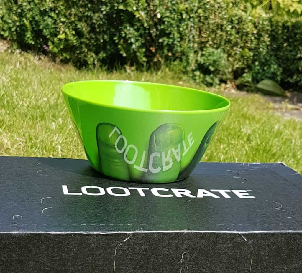 LootCrate June 2017 Alter Ego Hulk Bowl