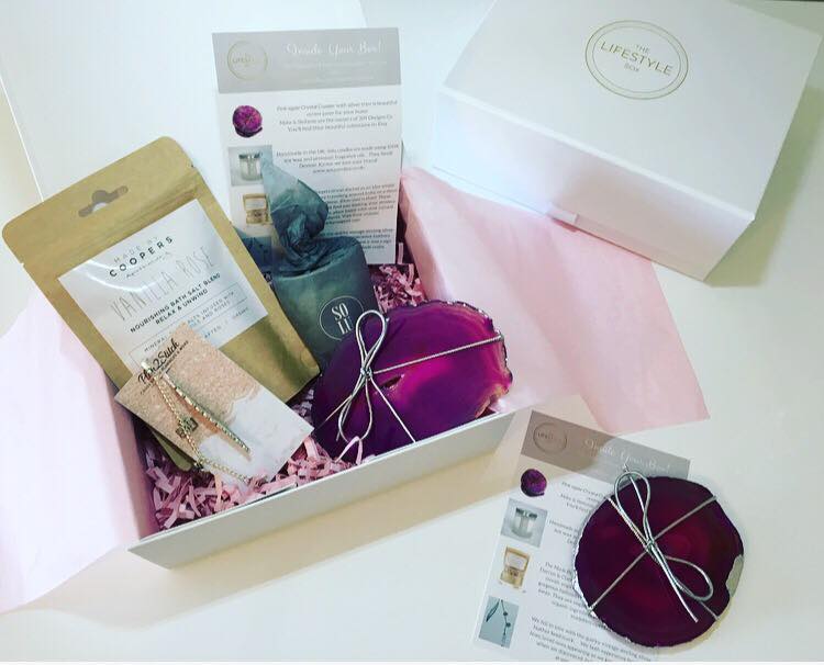 The Lifestyle box Co has been designed with busy women in mind who deserve ...